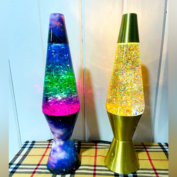 lava lamp Other - Lamp Lava Silver Glitter, & Gold glitter